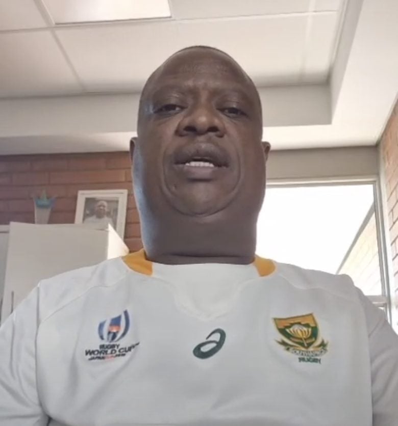 Father shares a testimonial from home, praising the AllRecruit platform for helping his child get recruited.